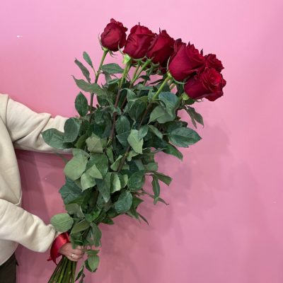 Роза Эквадор красная 70 см 15 шт
